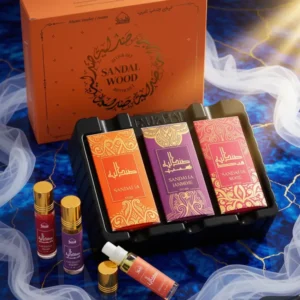 Gift Set Sandalwood – An Emotion in Every Bottle (3 x 6ml) + Attars 2 ml x 3 (Pcs)