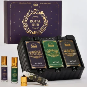 Royal Oud Attar Oil Set – The Essence of Regal Luxury (3x6ml)