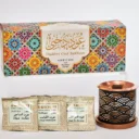 Bedūmiai Bakhoor Smilkalai (20 vnt.) ir ir Rainbow Egzotiškas Bakhoor Smilkalas