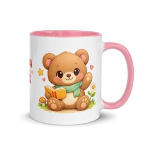 Home 21 Azalia | Fairytale Reading Bear Collection Premium Mug