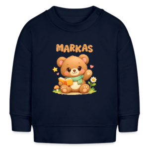 Iconic Baby Sweatshirt Stanley/StellaI | Azalia Artwork - "Markas"